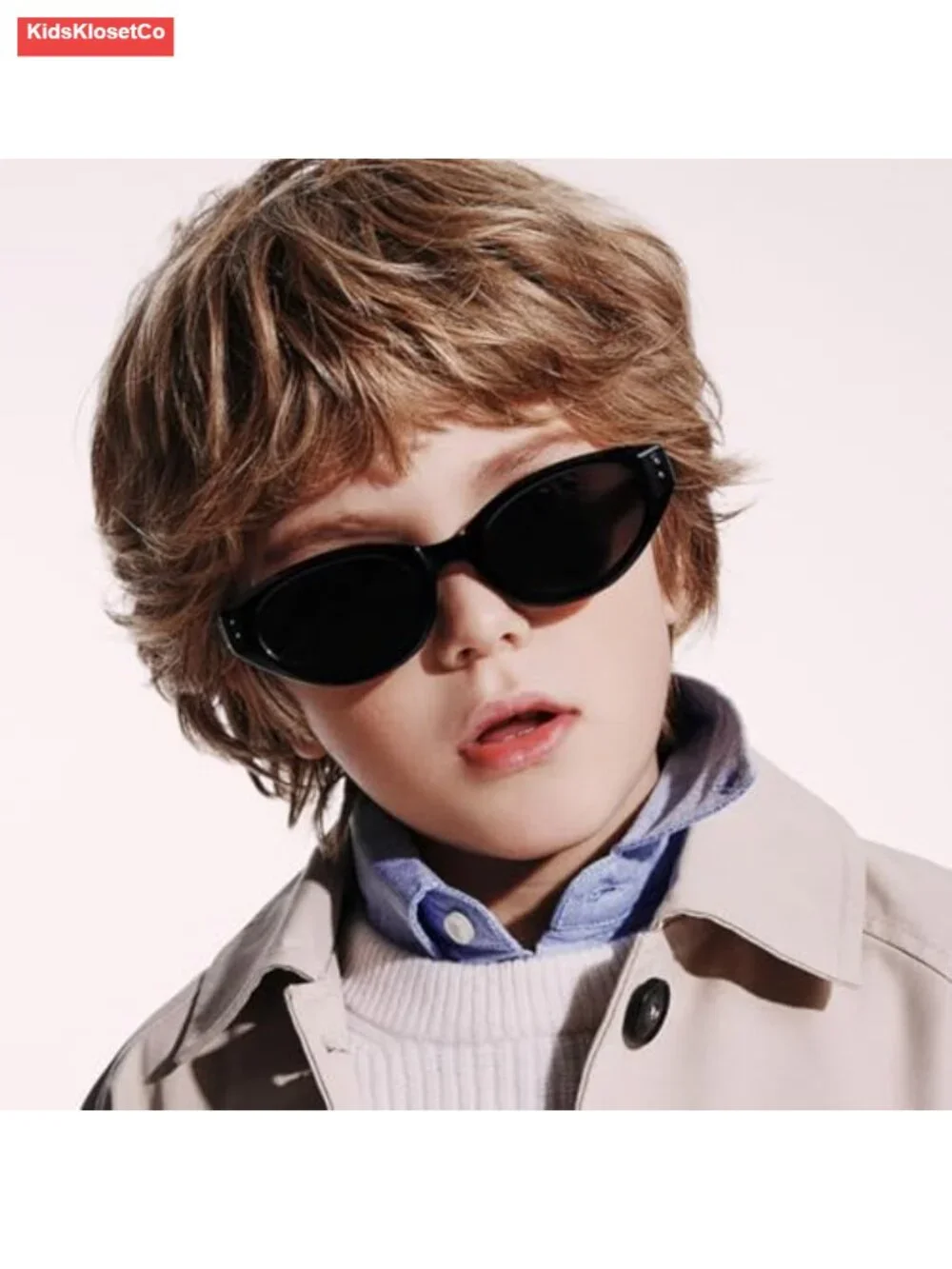 Kids Polarized Sunglasses Foldable Cat Eye UV400 Protection